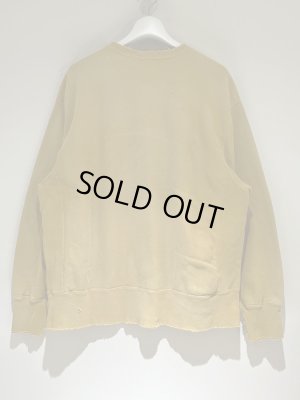 画像6: ANCELLM（アンセルム） ダイドダメージスウェットシャツ マスタード