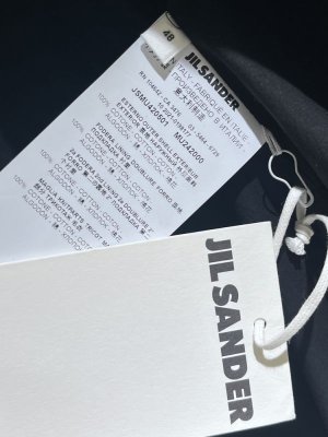 画像9: JIL SANDER（ジルサンダー） Collarless Zip-up Jacket（カラーレスジップアップジャケット） ブラック