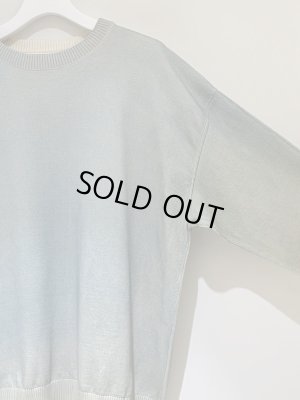 画像5: YOKE（ヨーク） グラデーションプリントセーター ミストブルー