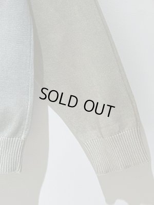 画像6: YOKE（ヨーク） グラデーションプリントセーター ミストブルー