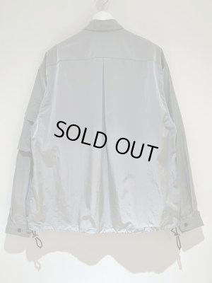 画像8: THE JEAN PIERRE（ジャンピエール） フレンチミリタリーナイロンシャツ アイスグレー