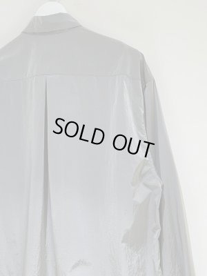 画像9: THE JEAN PIERRE（ジャンピエール） フレンチミリタリーナイロンシャツ アイスグレー