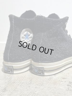 画像6: CONVERSE（コンバース） CT70 3つ星 Chuck Taylor（チャックテイラー） ブラックヘアリースウェード