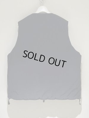 画像10: YOKE（ヨーク） リバーシブルキルティングパデッドベスト ブラック