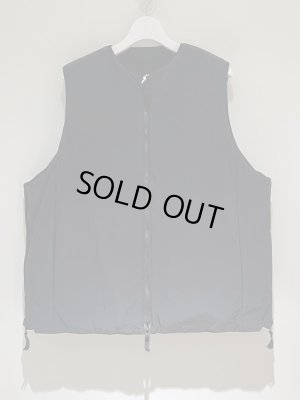 画像8: YOKE（ヨーク） リバーシブルキルティングパデッドベスト ブラック