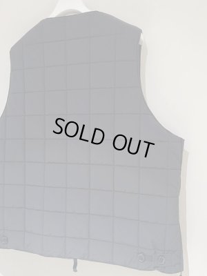 画像6: YOKE（ヨーク） リバーシブルキルティングパデッドベスト ブラック