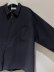 画像4: THE JEAN PIERRE（ジャンピエール） 50’s Zip Fine Wool Shirt（50'sジップファインウールシャツ） ブラック