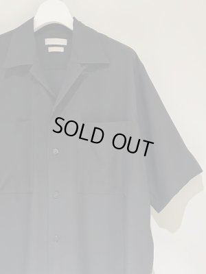 画像4: YOKE（ヨーク） Wide Fit Open Collar Shirt（ワイドフィットオープンカラーシャツ） ブラック