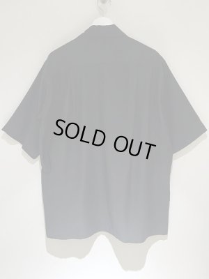 画像7: YOKE（ヨーク） Wide Fit Open Collar Shirt（ワイドフィットオープンカラーシャツ） ブラック