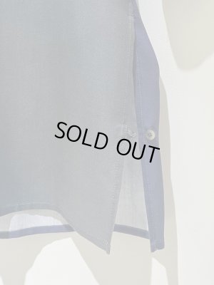 画像5: YOKE（ヨーク） Printed Open Collar Shirt（プリントオープンカラーシャツ） ネイビー