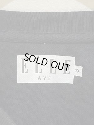 画像3: ユーロヴィンテージ ELLE（エル） クルーネック ロゴスウェット ブラック