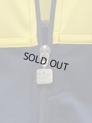 画像5: ユーロヴィンテージ adidas（アディダス） ジャージトップ トラックジャケット イエロー×ネイビー×グレー