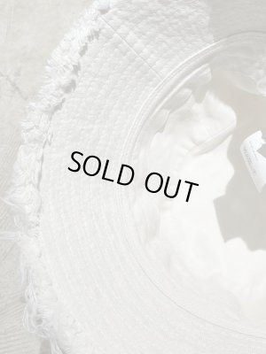 画像4: UNUSED（アンユーズド） Cut-off Denim Hat（カットオフデニムハット） オートミール