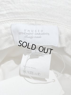 画像5: UNUSED（アンユーズド） Cut-off Denim Hat（カットオフデニムハット） オートミール