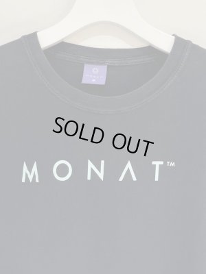 画像5: MONAT（モネ） ロゴプリントTシャツ ブラック