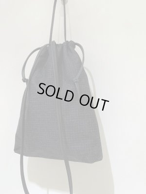 画像4: NL（ニール） Holy（ホーリー） 2WAY巾着ショルダーバッグ ブラック