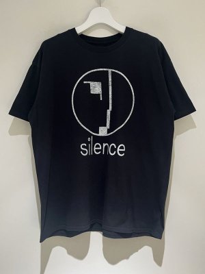 画像1: ESSAY（エッセイ） Silence T-shirt（サイレンス Tシャツ） ブラック