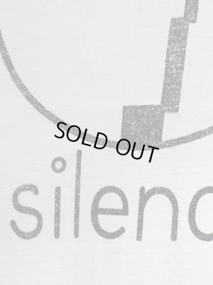画像6: ESSAY（エッセイ） Silence T-shirt（サイレンス Tシャツ） ホワイト