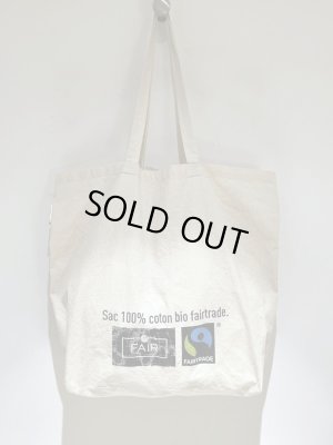 画像5: ALDI（アルディ）FRANCE オーガニックコットン エコバッグ オフホワイト