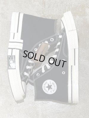 画像5: CONVERSE（コンバース） CT70（チャックテイラー70） イタリアデザイン 限定モデル ラバーパッチワーク  ブラックキャンバス