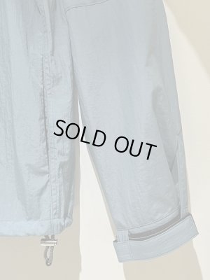 画像7: THE JEAN PIERRE（ジャンピエール） シェルナイロンシャツブルゾン グレージュブルー