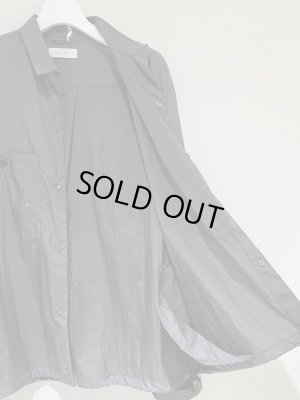 画像8: THE JEAN PIERRE（ジャンピエール） シェルナイロンシャツブルゾン インクブラック