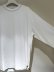 画像4: UNUSED（アンユーズド） Long Sleeve T-shirt（ロングスリーブTシャツ） ホワイト
