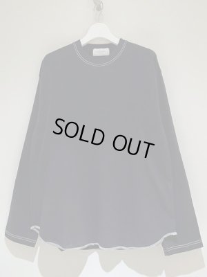 画像2: UNUSED（アンユーズド） Long Sleeve T-shirt（ロングスリーブTシャツ） ブラック