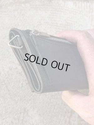 画像3: NL（ニール） Zaku（ザク） 3つ折りレザーウォレット ブラック