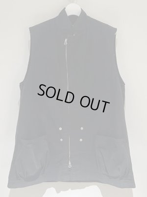画像2: YOKE（ヨーク） Military Long Vest（ミリタリーロングベスト） ブラック