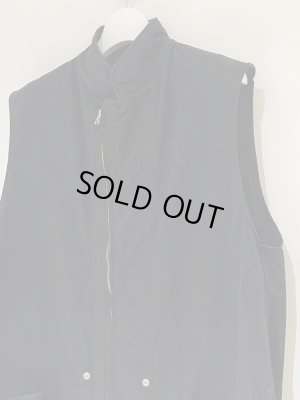 画像3: YOKE（ヨーク） Military Long Vest（ミリタリーロングベスト） ブラック