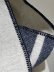 画像4: ANCELLM（アンセルム） Wool Blanket Scarf（ウールブランケットスカーフ） ライトグレー×ネイビー