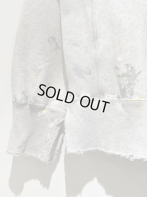 画像10: ANCELLM（アンセルム） Hand Painting Sweat Shirt（ハンドペインティングスウェットシャツ） アッシュグレー