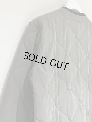 画像12: A.P.C.（アーペーセー） パデッドキルティング ジップアップジャケット オリーブグリーン