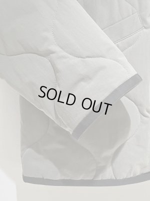 画像8: A.P.C.（アーペーセー） パデッドキルティング ジップアップジャケット オリーブグリーン