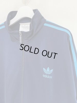 画像3: ユーロヴィンテージ adidas（アディダス） トラックジャケット ネイビー×ライトブルー