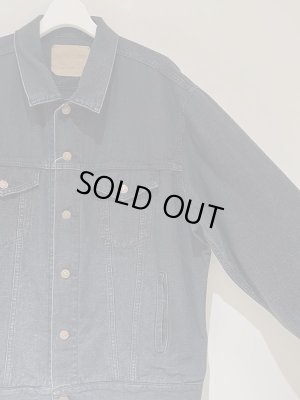 画像6: UNUSED（アンユーズド） オーバーサイズ ブラックデニムジャケット