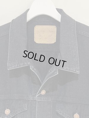 画像3: UNUSED（アンユーズド） オーバーサイズ ブラックデニムジャケット