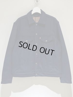 画像2: Levis Premium（リーバイス プレミアム） メルトンパデッド トラッカージャケット ダークネイビー