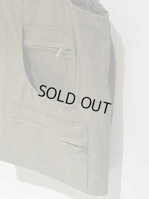 画像8: ユーロヴィンテージ イタリア製 ハンティング＆フィッシングベスト オリーブドラブ