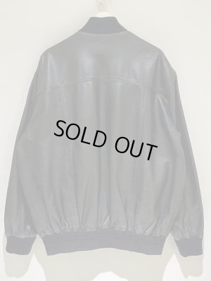 画像11: ユーロヴィンテージ A-1タイプ ラムレザージャケット ブラック