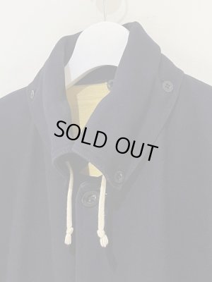 画像3: ユーロヴィンテージ イタリア製 デタッチャブルスリーブ 2WAYメルトンコート ダークネイビー