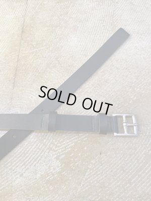 画像2: NL（ニール） Cox（コックス） レザーベルト ブラック