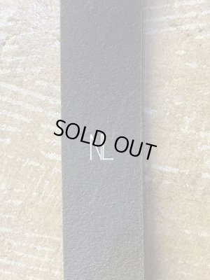 画像7: NL（ニール） Cox（コックス） レザーベルト ブラック