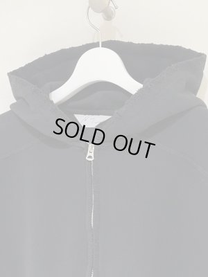 画像3: ANCELLM（アンセルム） Crash Zip Hoodie（クラッシュジップフーディー） ブラック