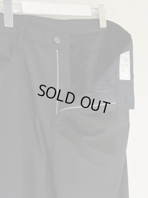 画像6: ANCELLM（アンセルム） W/P Straight Pants（W/P ストレートパンツ） ブラック