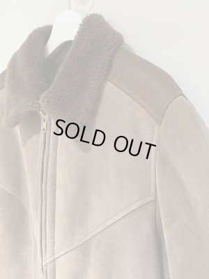 画像6: ユーロヴィンテージ Yves Saint Laurent（イヴサンローラン）リアルムートンジャケット ブラウン