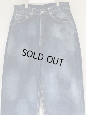 画像2: ANCELLM（アンセルム） Aging Wide Denim Pants（エイジングワイドデニムパンツ） インディゴ