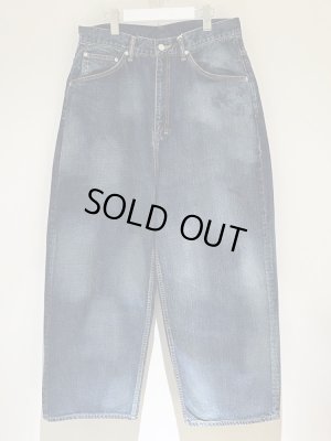 画像3: ANCELLM（アンセルム） Aging Wide Denim Pants（エイジングワイドデニムパンツ） インディゴ