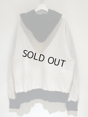 画像7: ANCELLM（アンセルム） 2Tone Aging Hoodie（2トーンエイジングフーディー） エクリュ×ブラック